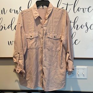 Be Cool snap button blouse top